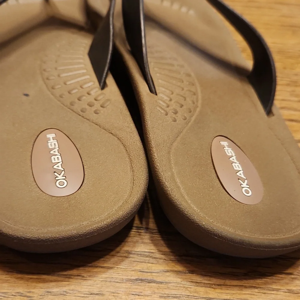 Okabashi Flip Flops Unisex M9/10 W11/2